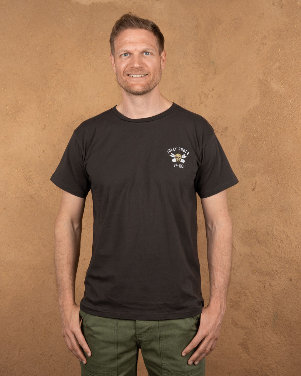 Pike Brothers 1969 Jolly Roger Sports T-Shirt - Black