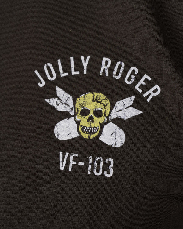 Pike Brothers 1969 Jolly Roger Sports T-Shirt - Black