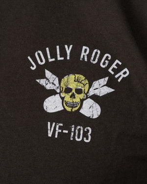 Pike Brothers 1969 Jolly Roger Sports T-Shirt - Black