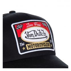 VON DUTCH BASEBALL CAP BLACK