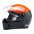 BILTWELL LANE SPLITTER HELMET PODIUM GLOSS ORANGE/GREY/BLACK