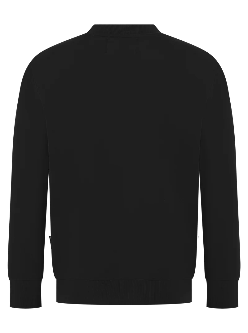 Crule Relaxed Sweatshirt - Black/Gold