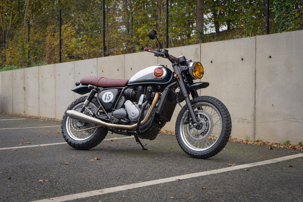 POULSON  X BSA GOLD STAR SCRAMBLER Highland Green Build