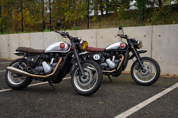 POULSON  X BSA GOLD STAR SCRAMBLER Highland Green Build
