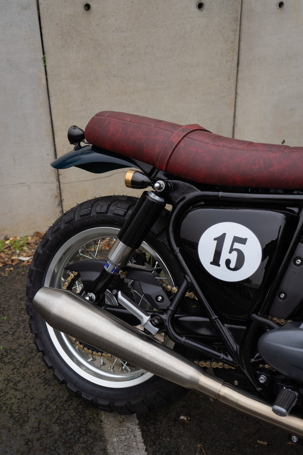 POULSON  X BSA GOLD STAR SCRAMBLER Highland Green Build