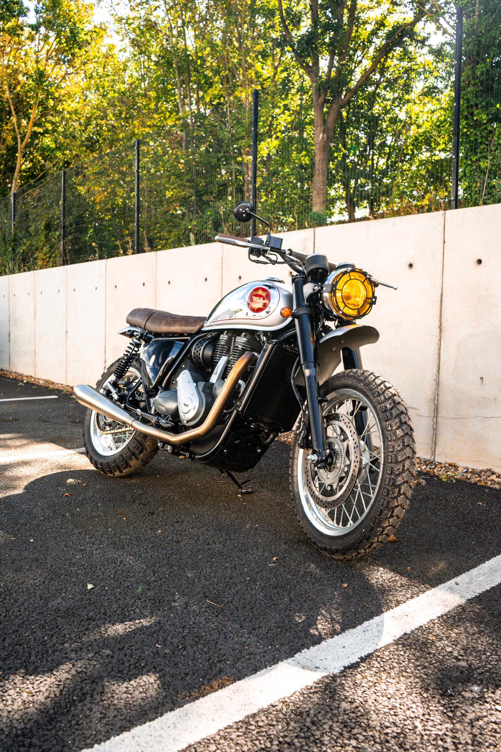 POULSON  X BSA GOLD STAR SCRAMBLER 650cc