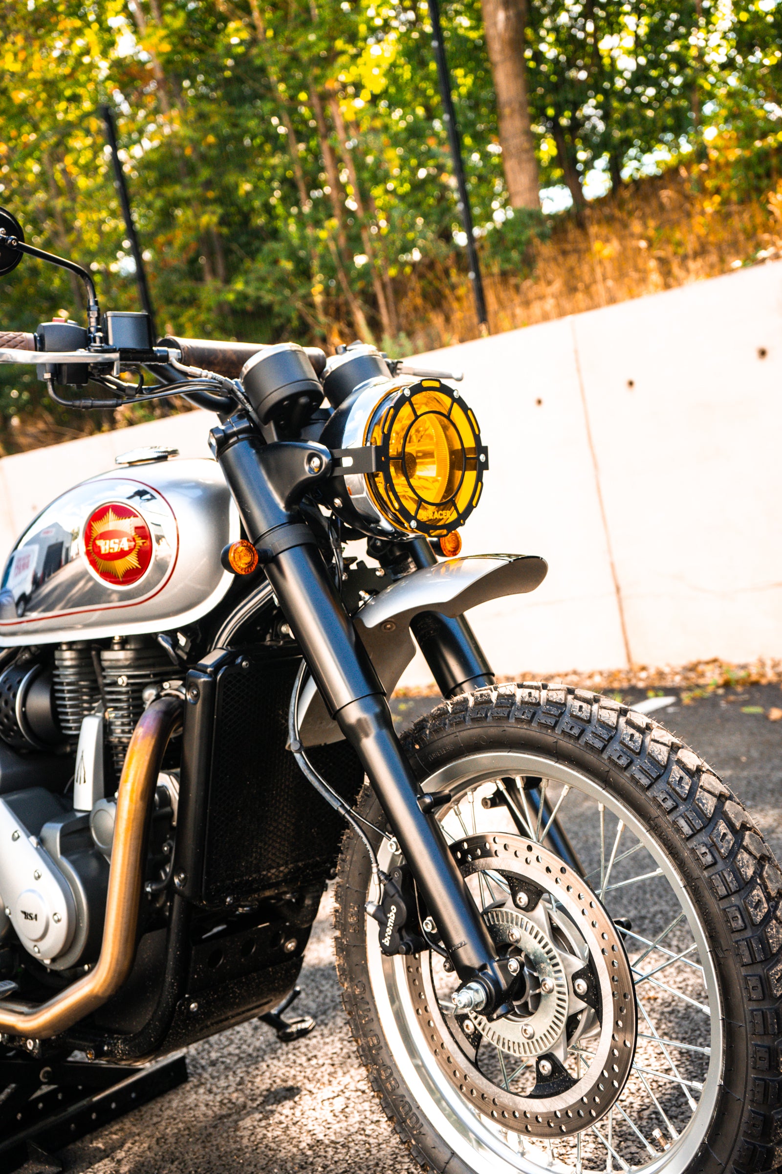 POULSON  X BSA GOLD STAR SCRAMBLER 650cc