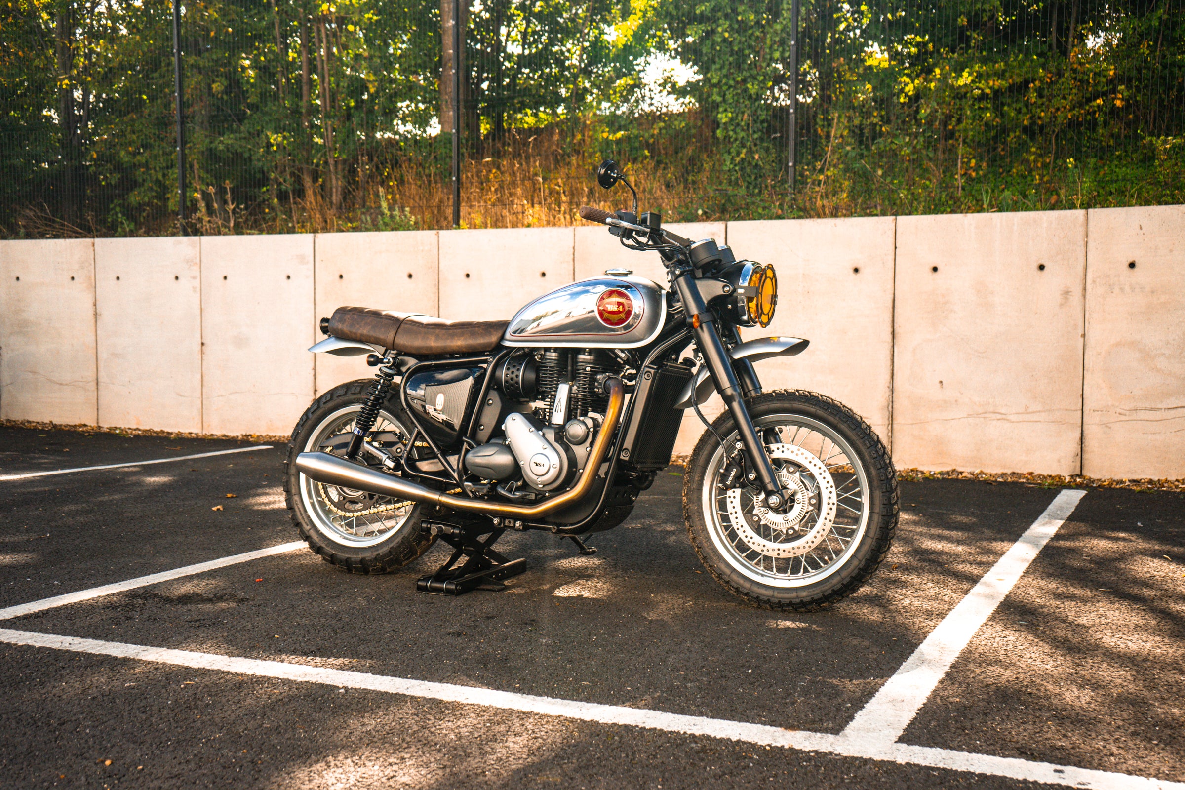 POULSON  X BSA GOLD STAR SCRAMBLER 650cc