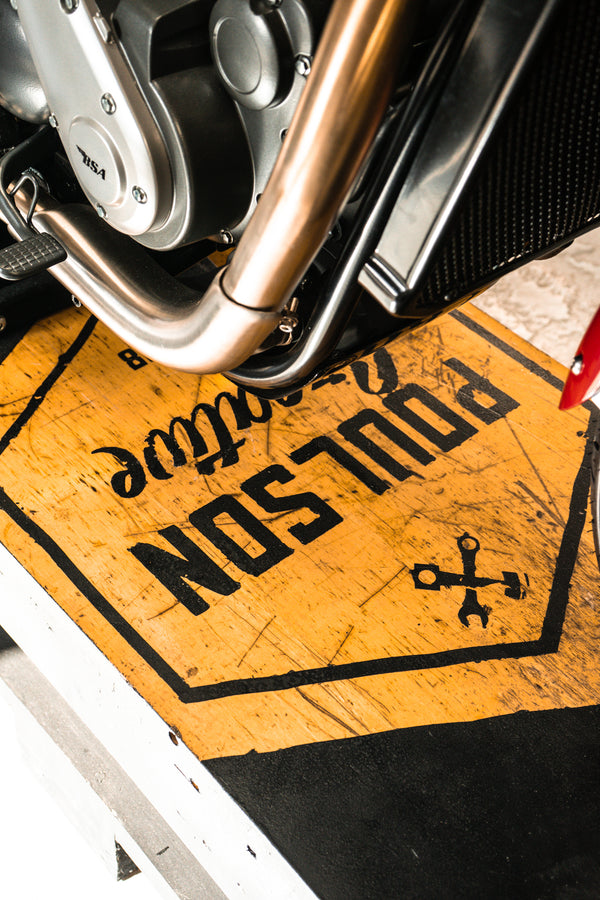 POULSON  X BSA GOLD STAR SCRAMBLER Highland Green Build