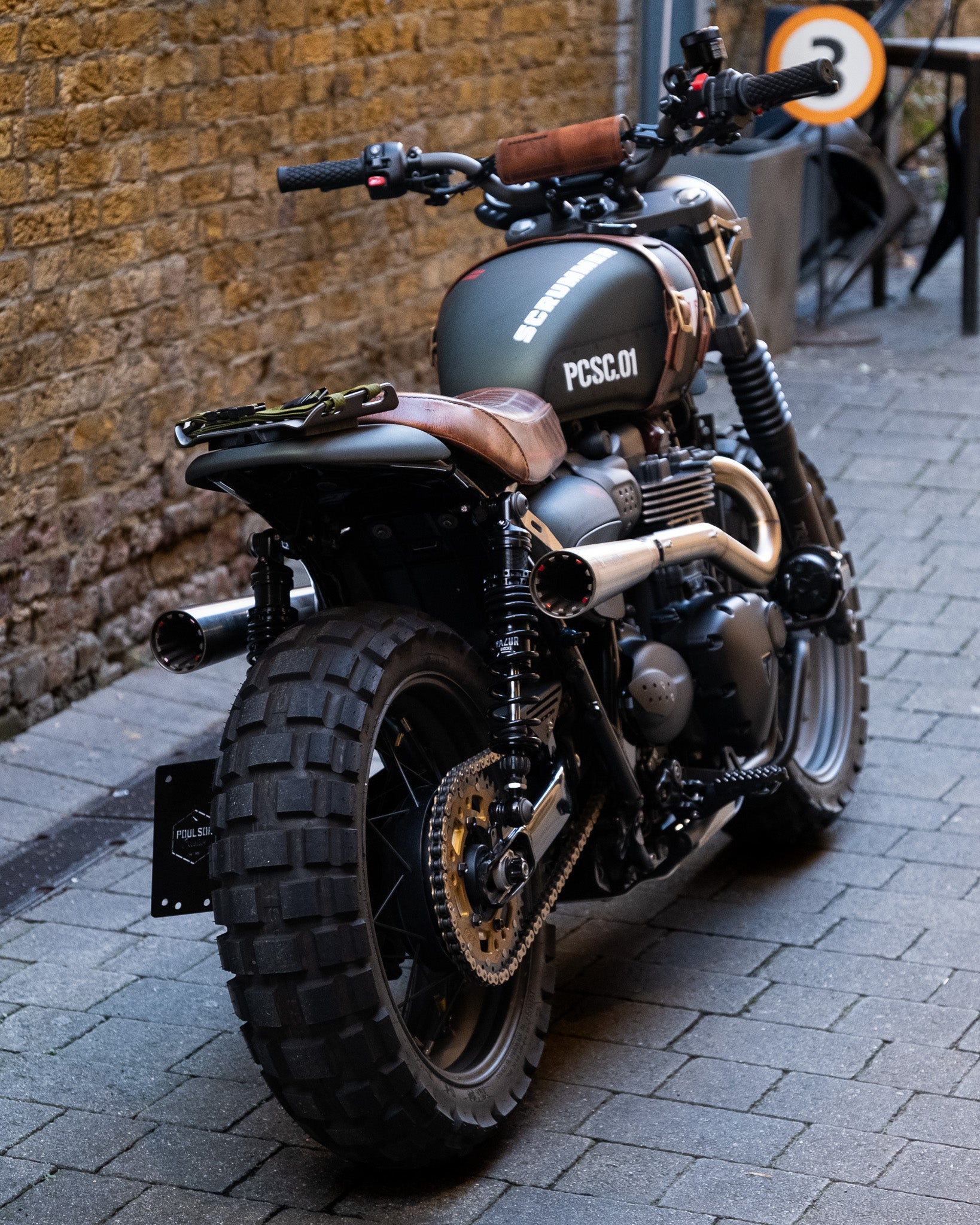 Triumph Scrambler - SCRUMMER