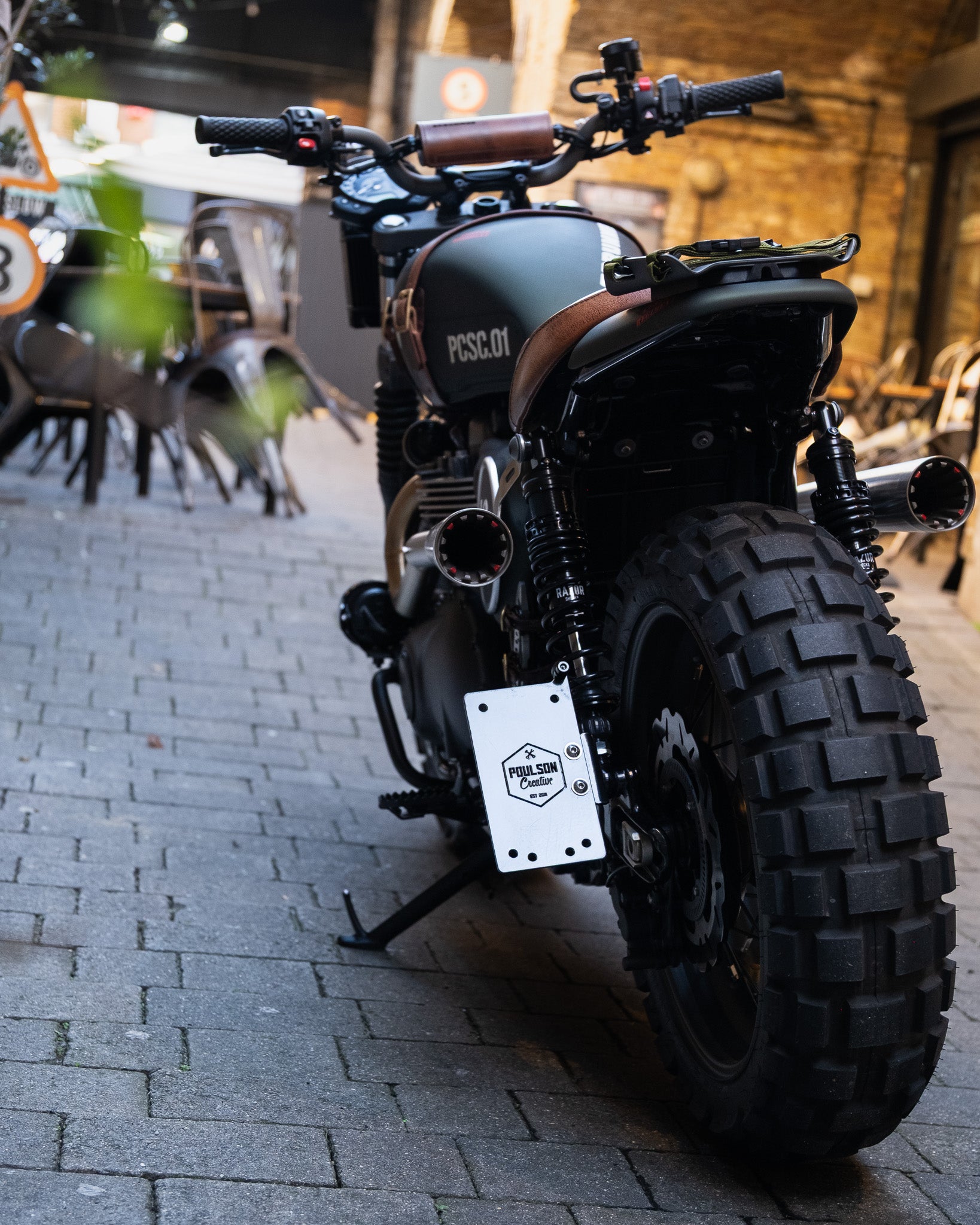 Triumph Scrambler - SCRUMMER
