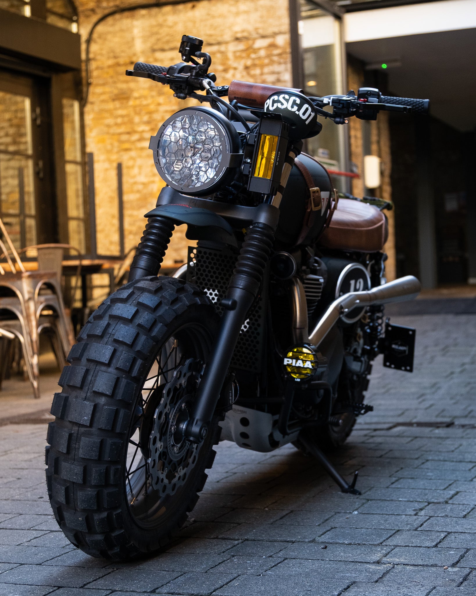 Triumph Scrambler - SCRUMMER