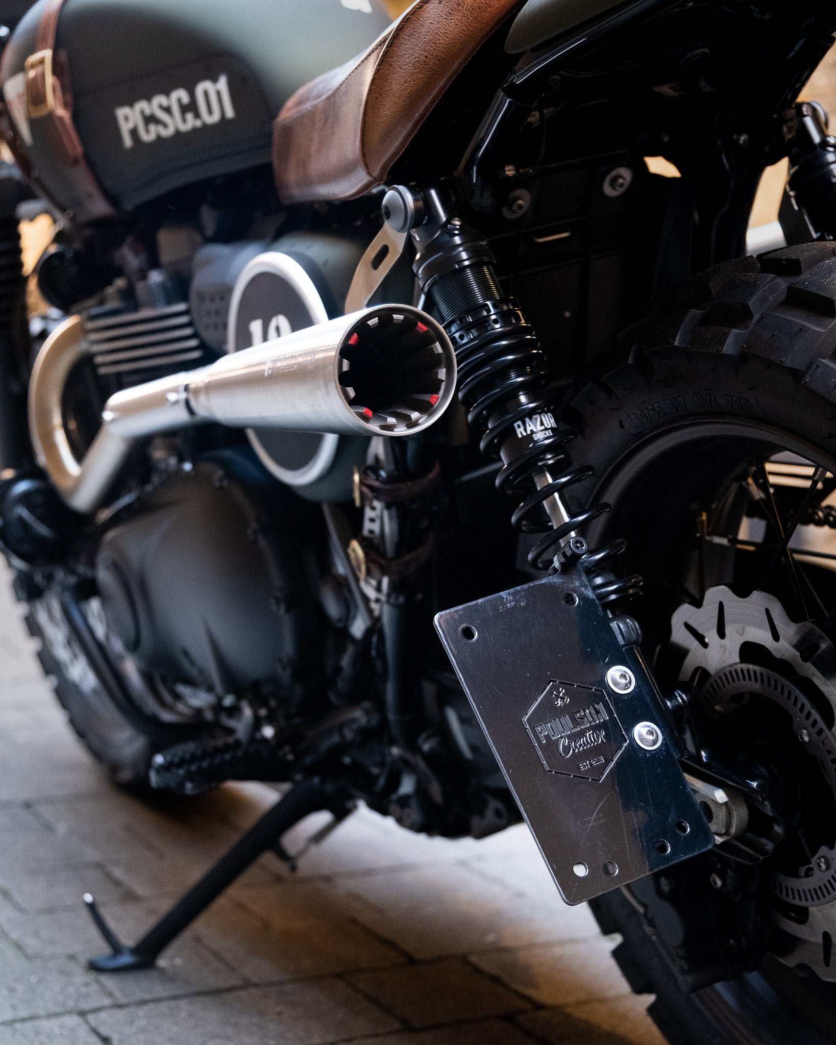 Triumph Scrambler - SCRUMMER