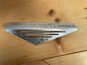 Poulson Laser Cut - Triumph Chain Guard - Bobber design
