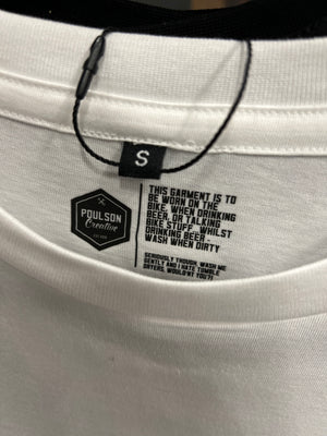 Poulson Creative - Shop T-Shirt  -  White