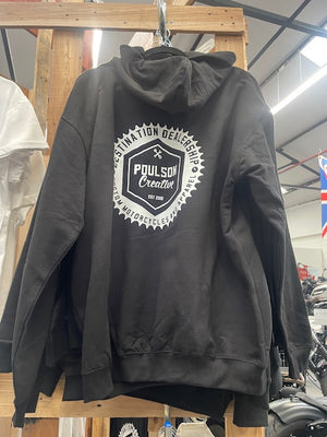 Poulson Creative - Shop Hoodie -  Black