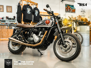 POULSON  X BSA GOLD STAR SCRAMBLER 650cc