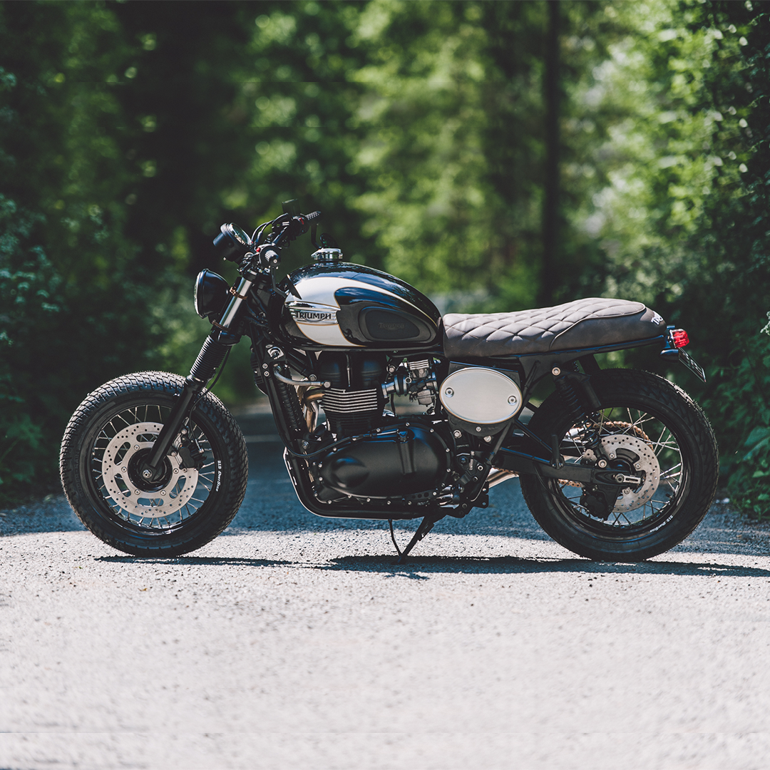 Bonneville T100 _ T120s - JASON - Bonneville Flat Track