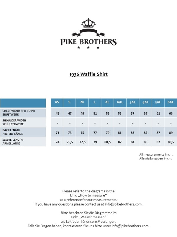 Pike Brothers ~ 1936 Waffle