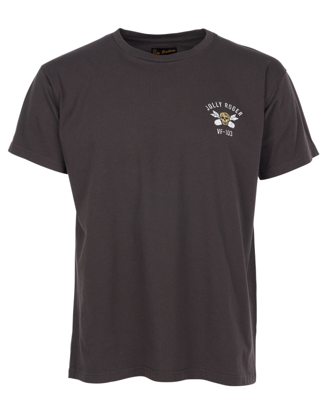 Pike Brothers 1969 Jolly Roger Sports T-Shirt - Black
