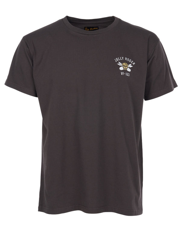 Pike Brothers 1969 Jolly Roger Sports T-Shirt - Black