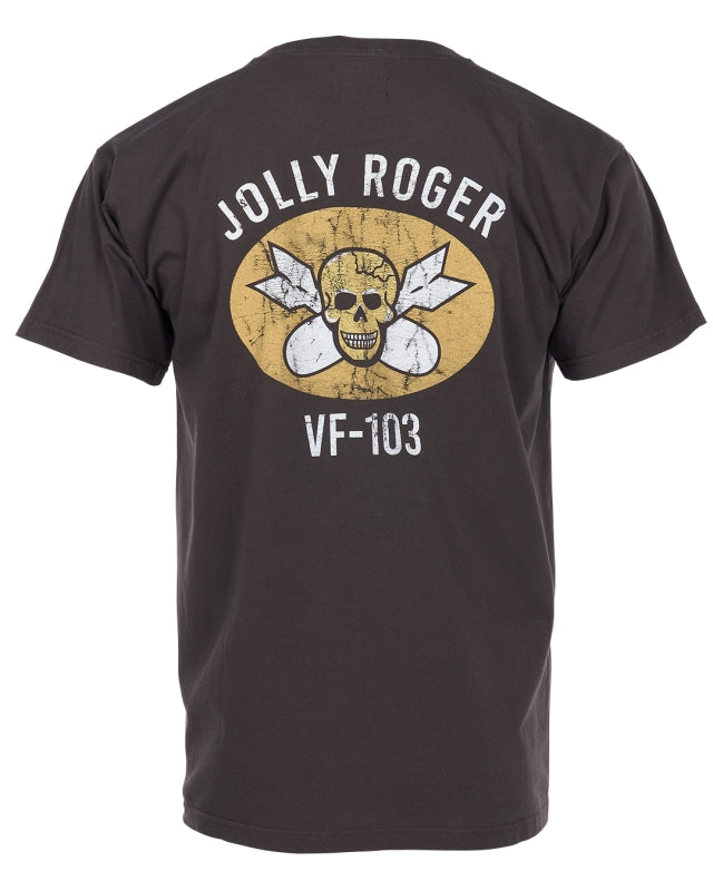 Pike Brothers 1969 Jolly Roger Sports T-Shirt - Black