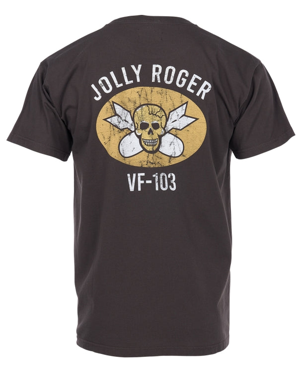 Pike Brothers 1969 Jolly Roger Sports T-Shirt - Black