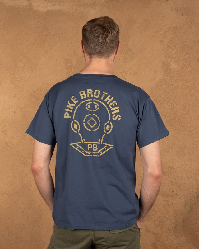 Pike Brothers 1969 Scuba Blue Sports T-Shirt