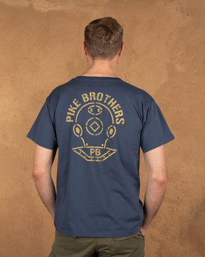 Pike Brothers 1969 Scuba Blue Sports T-Shirt