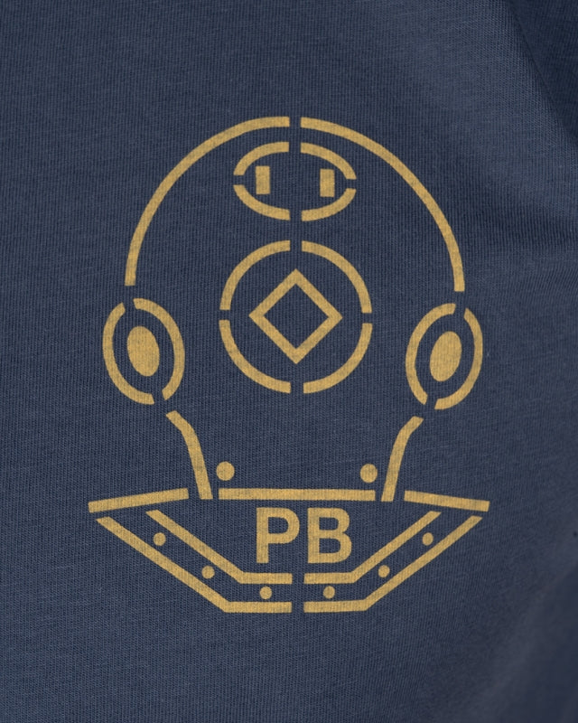 Pike Brothers 1969 Scuba Blue Sports T-Shirt