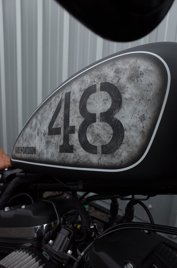 Harley - Sportster custom - Vintage look 48