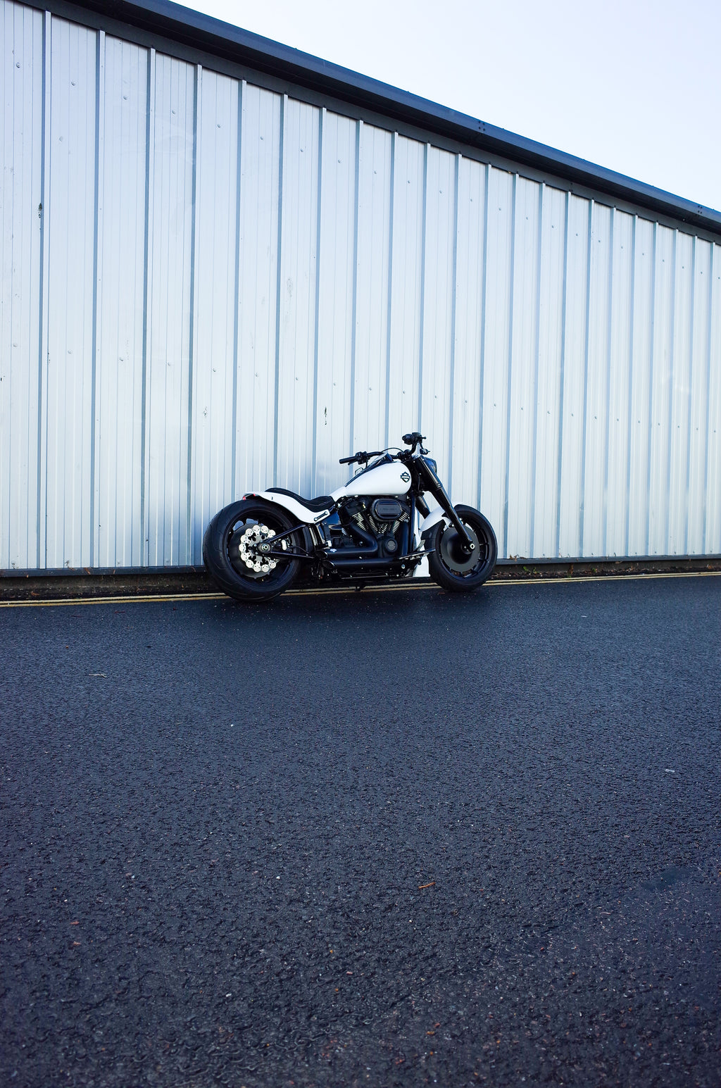 Harley Fat Boy custom - 'Project Ghost'