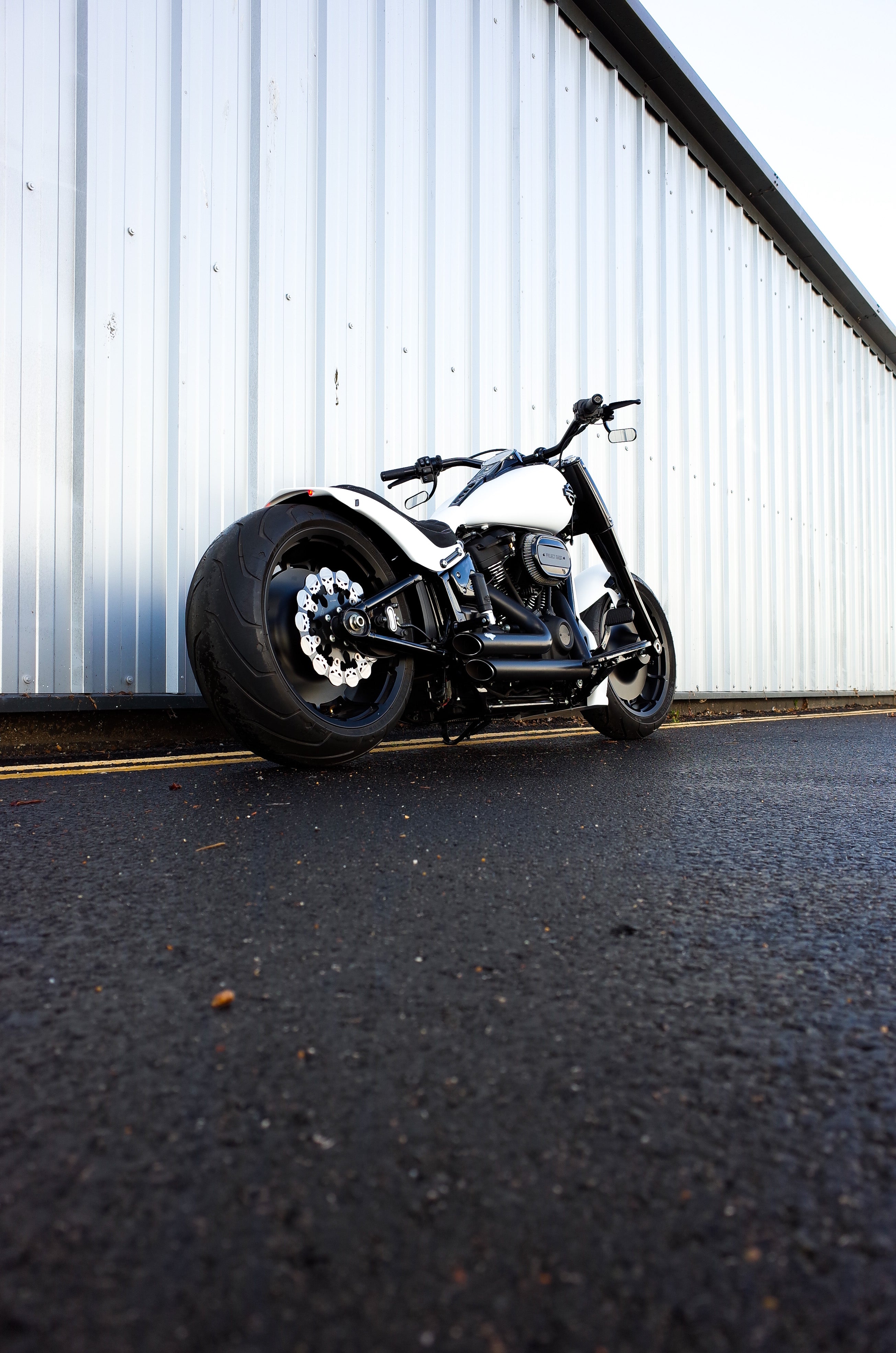 Harley Fat Boy custom - 'Project Ghost'