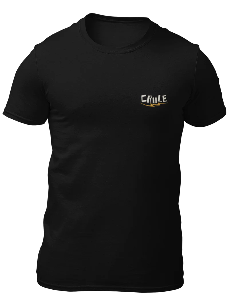 CRULE - Ride Free Sparky Tee - Black