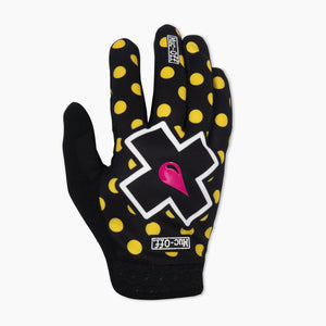 Muc-Off  Rider Gloves - Yellow Polka
