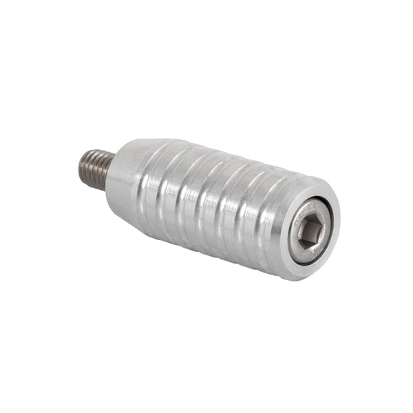 Motone Gear Shifter Lever End Peg - Ribbed - Aluminium