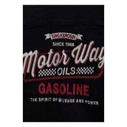 KING KEROSIN DENIM WORKER SHIRT BLACK