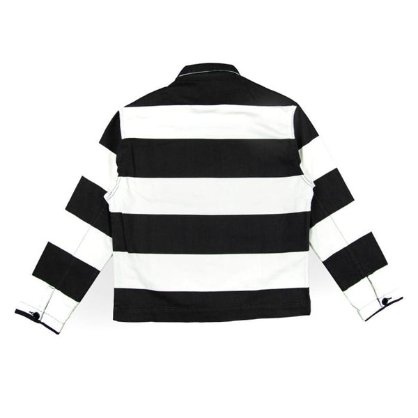 Kytone ~  Prisoner Jacket - Black/White