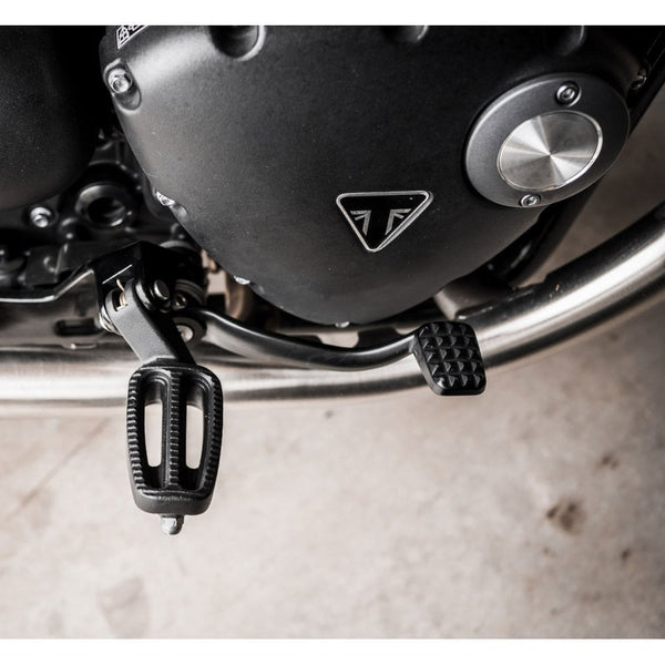 Motone Ranger Foot Pegs - Rider Set - Bobber - BLACK