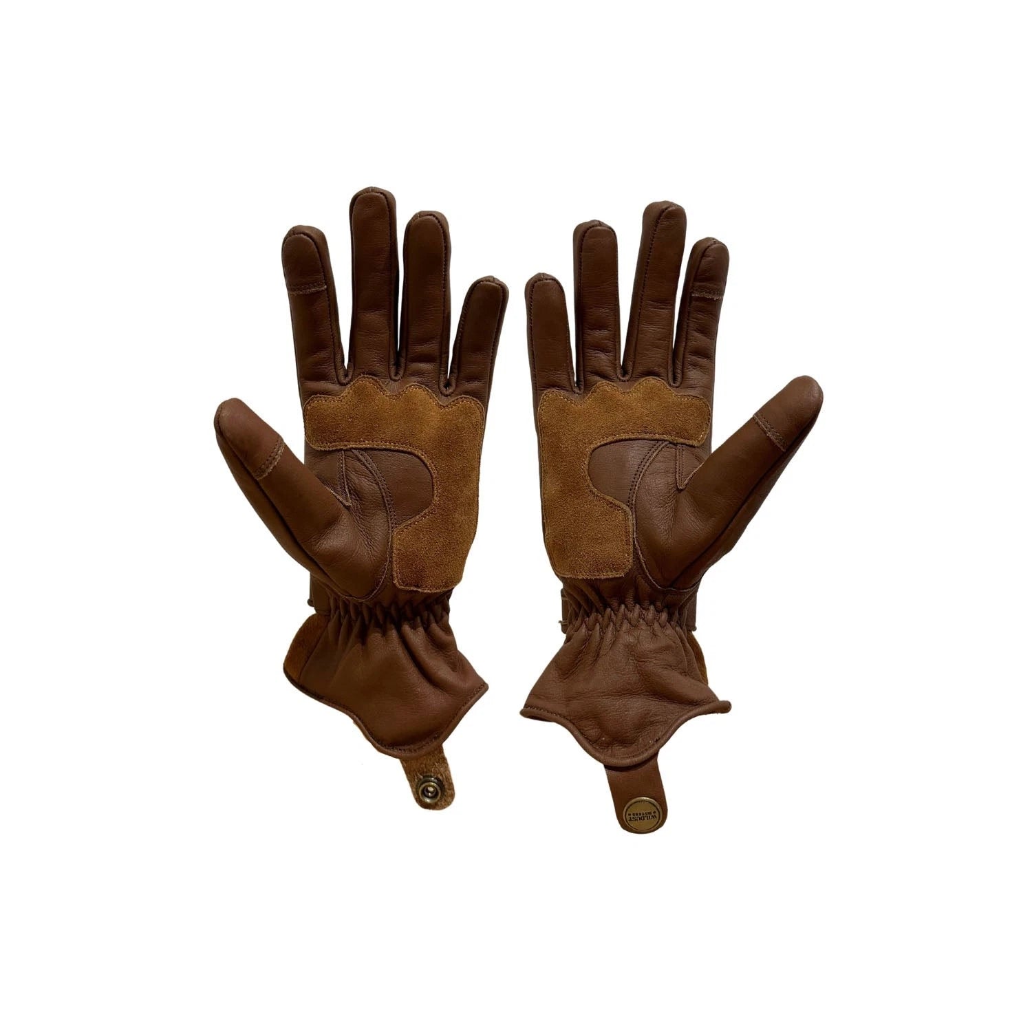 Wildust Sisters Arizona Brown Gloves with Knuckle Armour