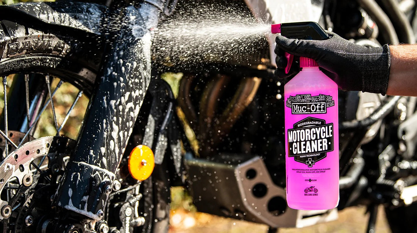 Muc Off Nano Tech Motorcycle Cleaner 1 litre spray trigger Poulson Creative Customs