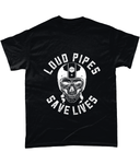 Poulson Creative - Loud Pipes Save Lives T-Shirt
