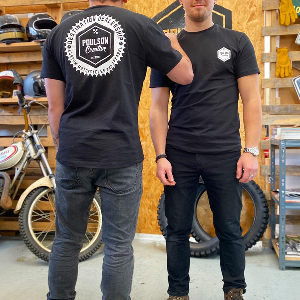 Poulson Creative - Shop T-Shirt  -  Black
