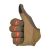 BILTWELL MOTO GLOVES BROWN/ORANGE