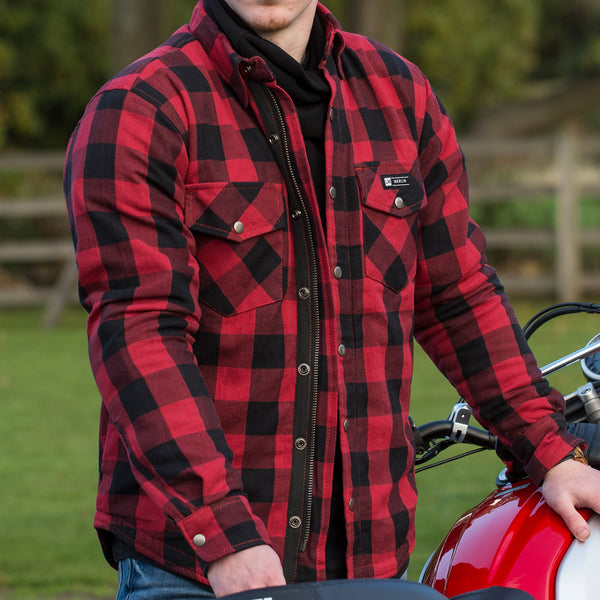 MERLIN - Axe Zip Up Riding Shirt 100% Kevlar