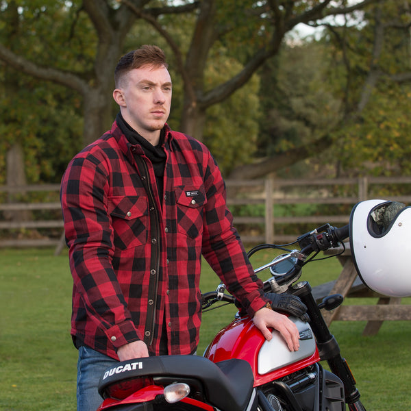 MERLIN - Axe Zip Up Riding Shirt 100% Kevlar