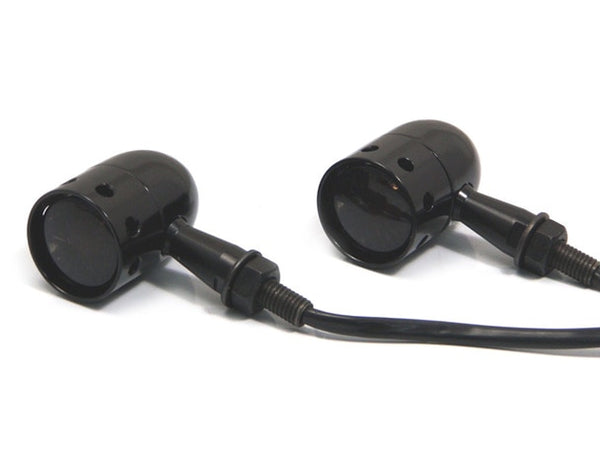 Black Aluminium Drilled Indicators