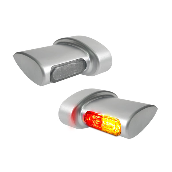 Heinz 3in1 Micro Winglets Bikes Rear LED Indicators - Harley Davidson