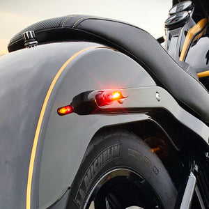 Hienz 3in1 Micro Winglets Bikes Rear LED Indicators - Harley Davidson