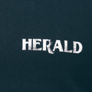 Herald Brand Logo Sweatshirt - Washed Black